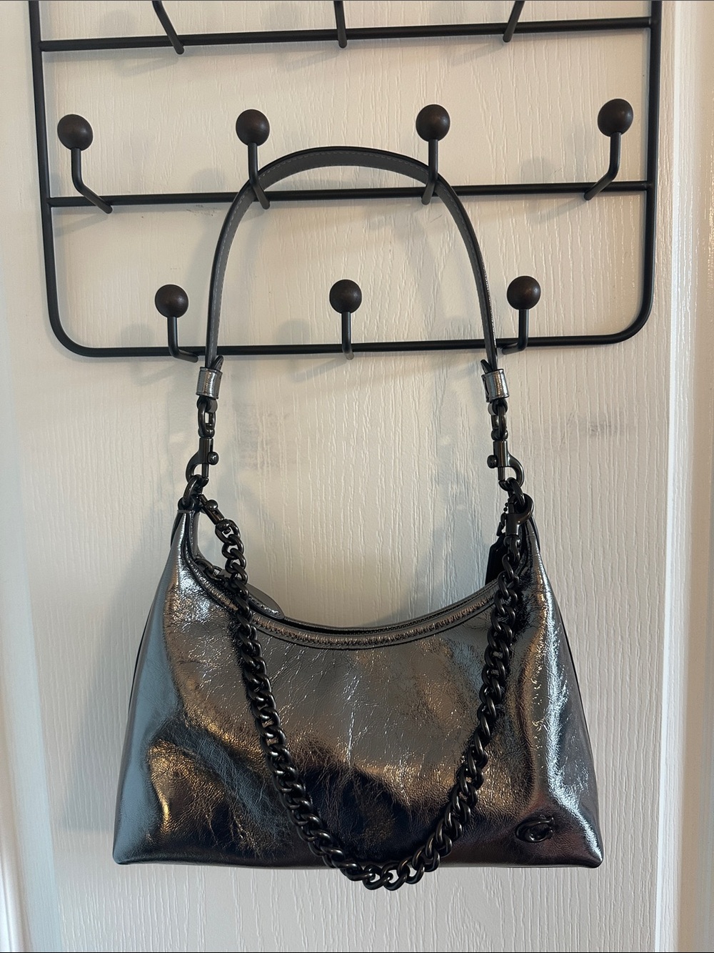 Coach - Juliet Shoulder Bag 25 in Pewter/Anthracite